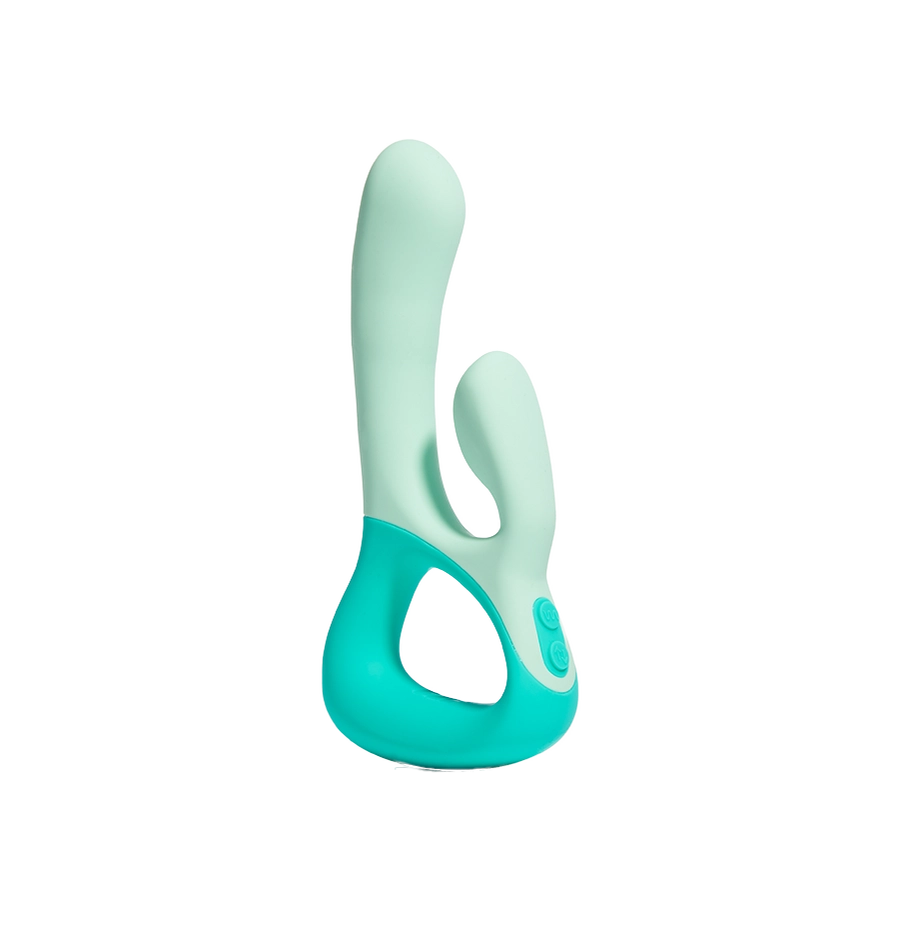 Clutch Dual-Stimulating Rabbit Vibrator