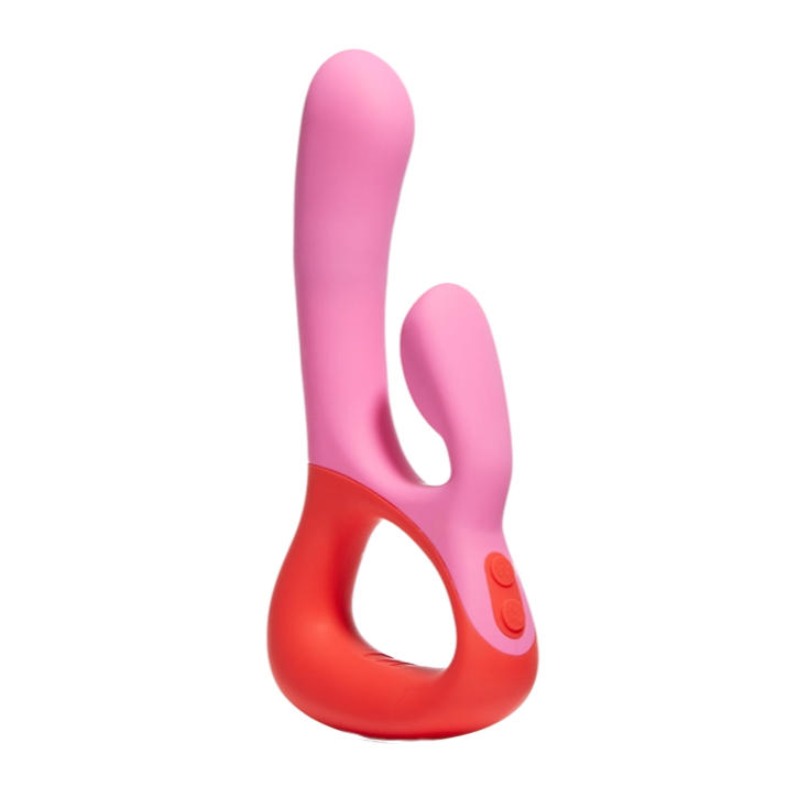 Clutch Dual-Stimulating Rabbit Vibrator