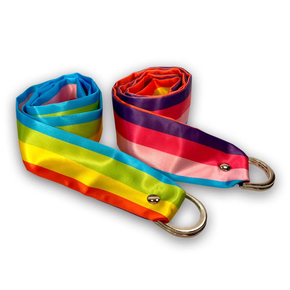 Rainbow Satin Bondage Ties